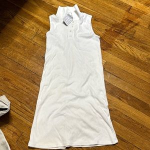 Brandy Melville white tennis dress